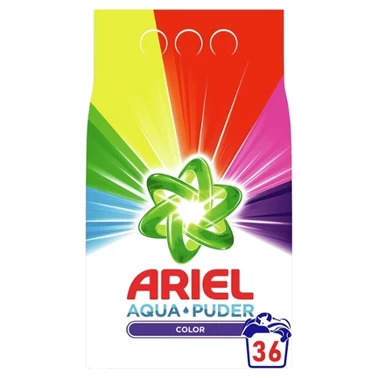 Ariel AquaPuder Color Proszek do prania 36 prań - 0
