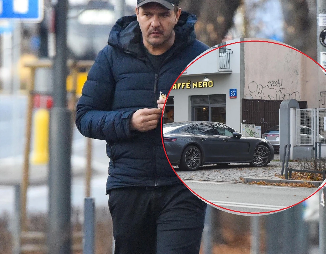 Tomasz Karolak łamie przepisy ruchu drogowego