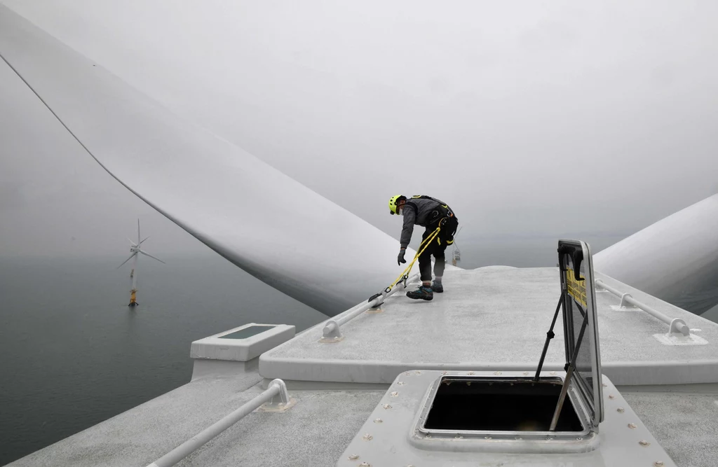 W Niemczech coraz więcej energii wytwarzają farmy wiatrowe. Zdj. ilustracyjne