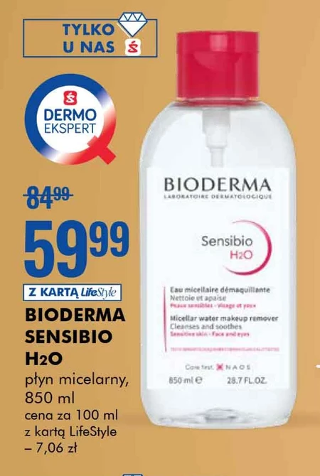 Płyn micelarny Bioderma