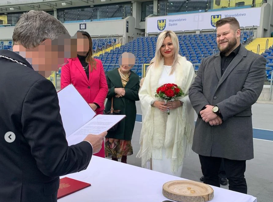 Paweł Fajdek i Sandra Cichocka, fot. https://www.instagram.com/athleteam_mr/