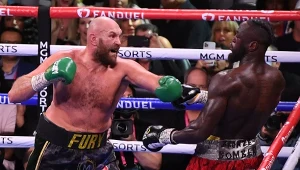 Tyson Fury w walce z Deontayem Wilderem