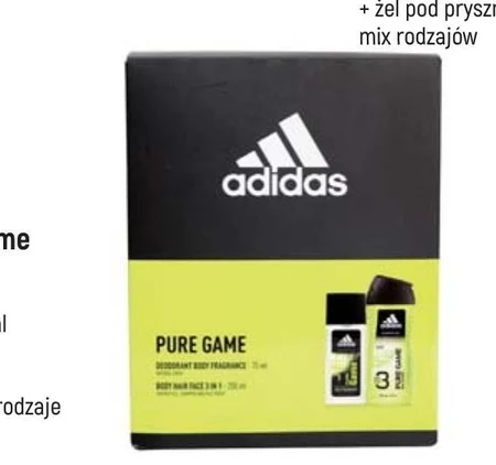 Zestaw kosmetyków dla mężczyzn Adidas