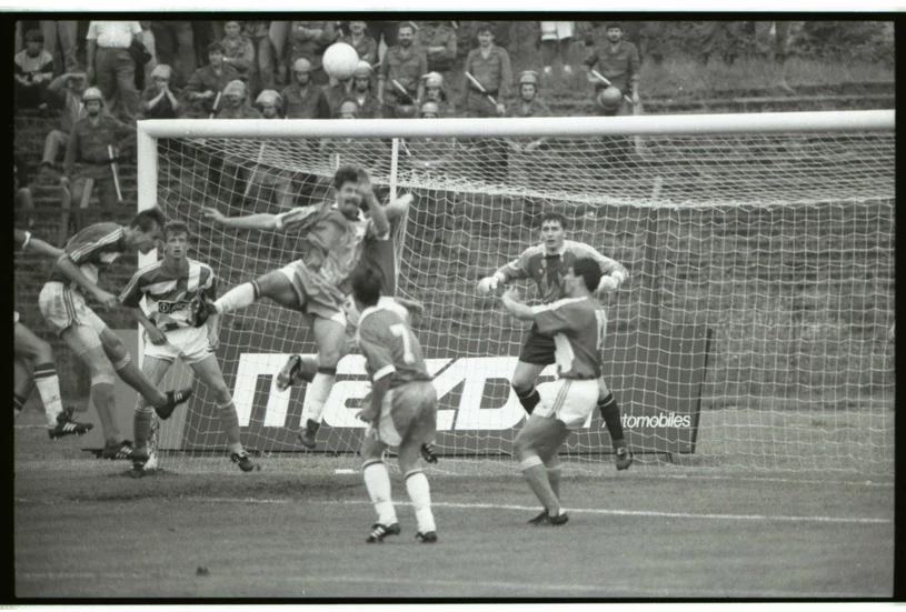 Niechlubny mecz Wisła - Legia z 1993 roku