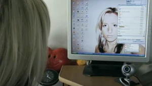 Screen z pierwszego odcinka telenoweli "Kochankowie z Internetu" (2007)