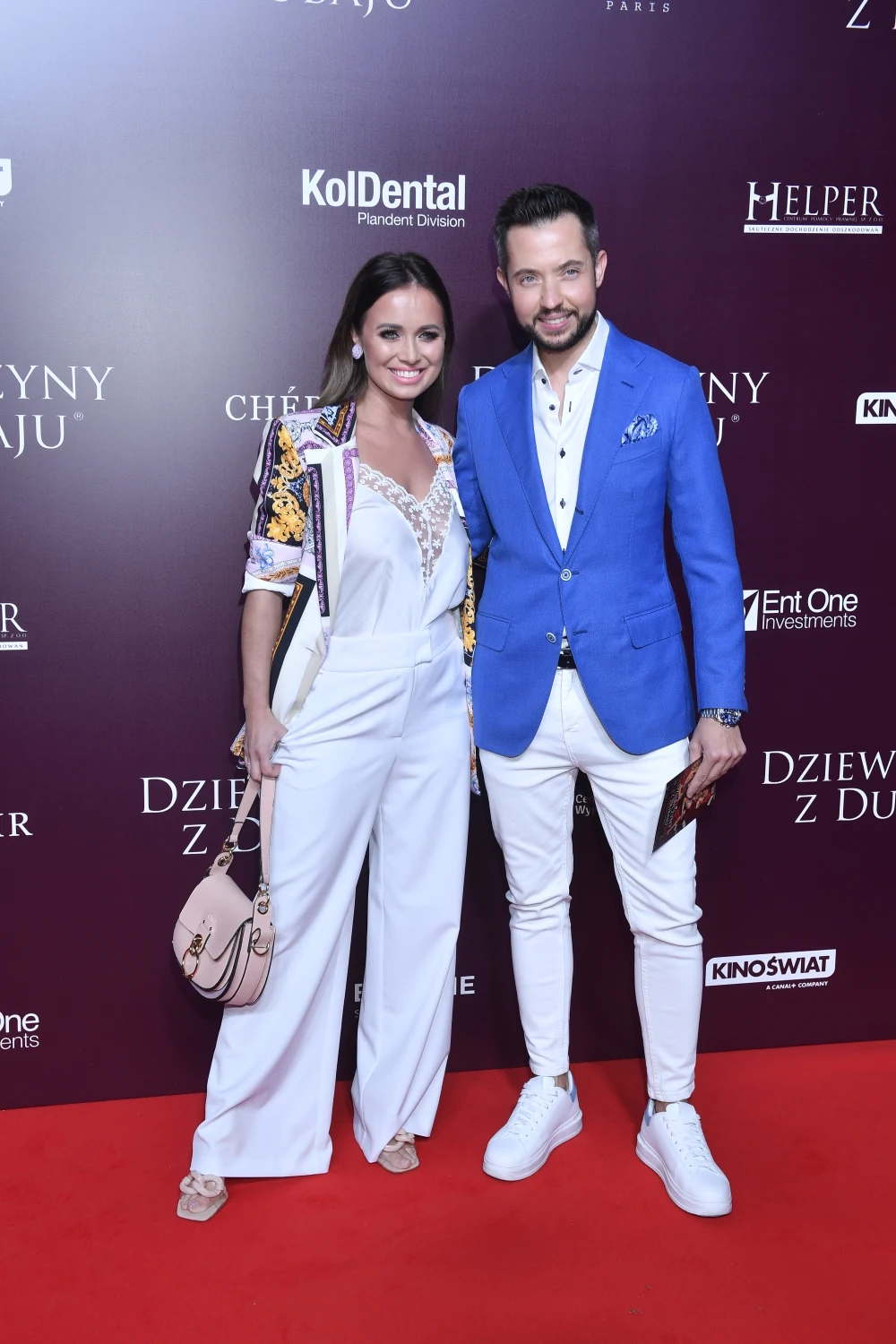 Agnieszka Mrozińska, Alex Caprice; Uroczysta premiera filmu "Dziewczyny w Dubaju" w reżyserii Marii Sadowskiej