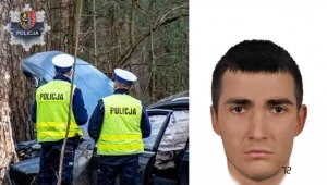 Poszukiwany mężczyzna i rozbite auto