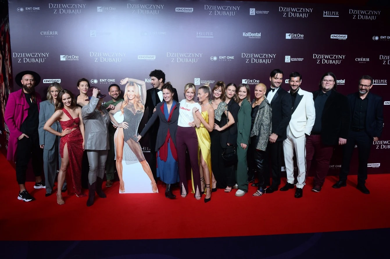 Gwiazdy filmu "Dziewczyny z Dubaju" na uroczystej premierze