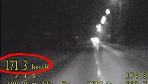 Przekroczył prędkość w terenie zabudowanym o 130 km/h!