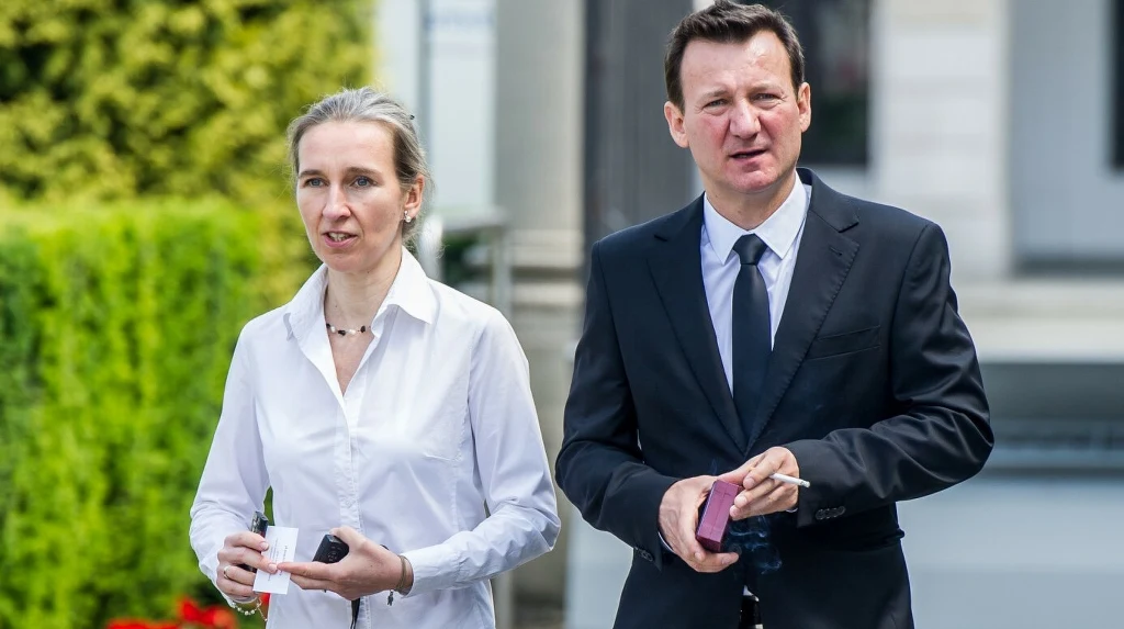 Natalia Adaszyńska i Robert Więckiewicz