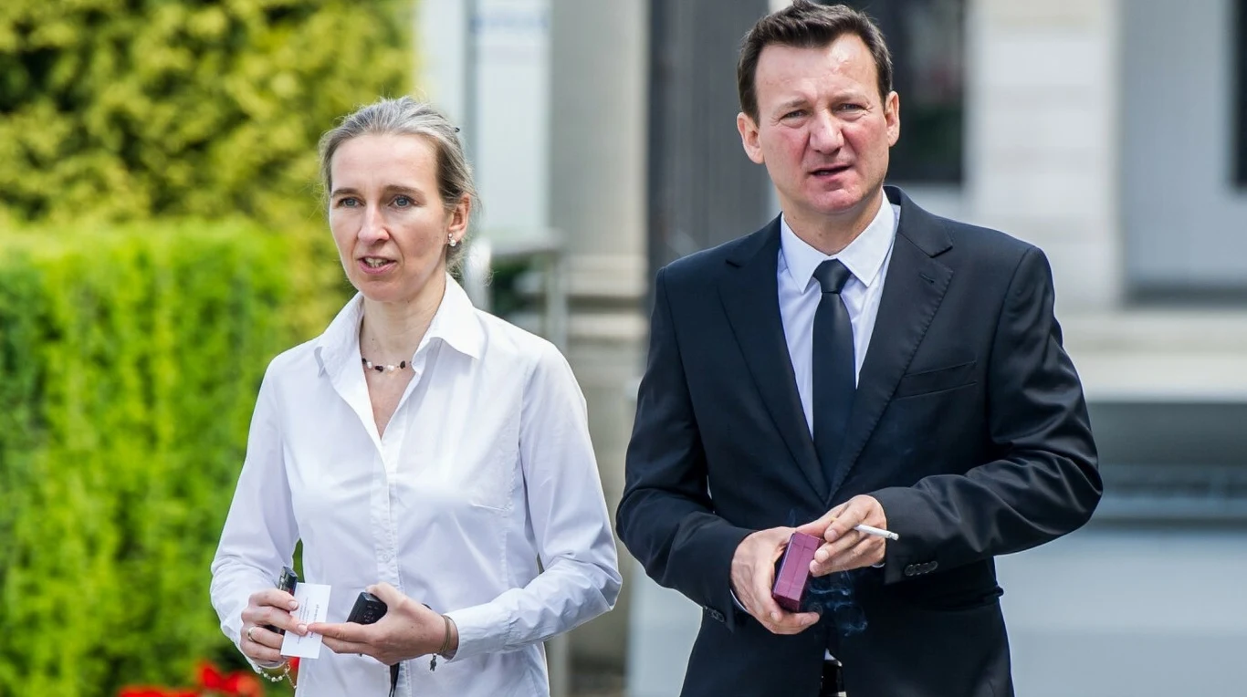 Natalia Adaszyńska i Robert Więckiewicz Natalia Adaszyńska i Robert Więckiewicz