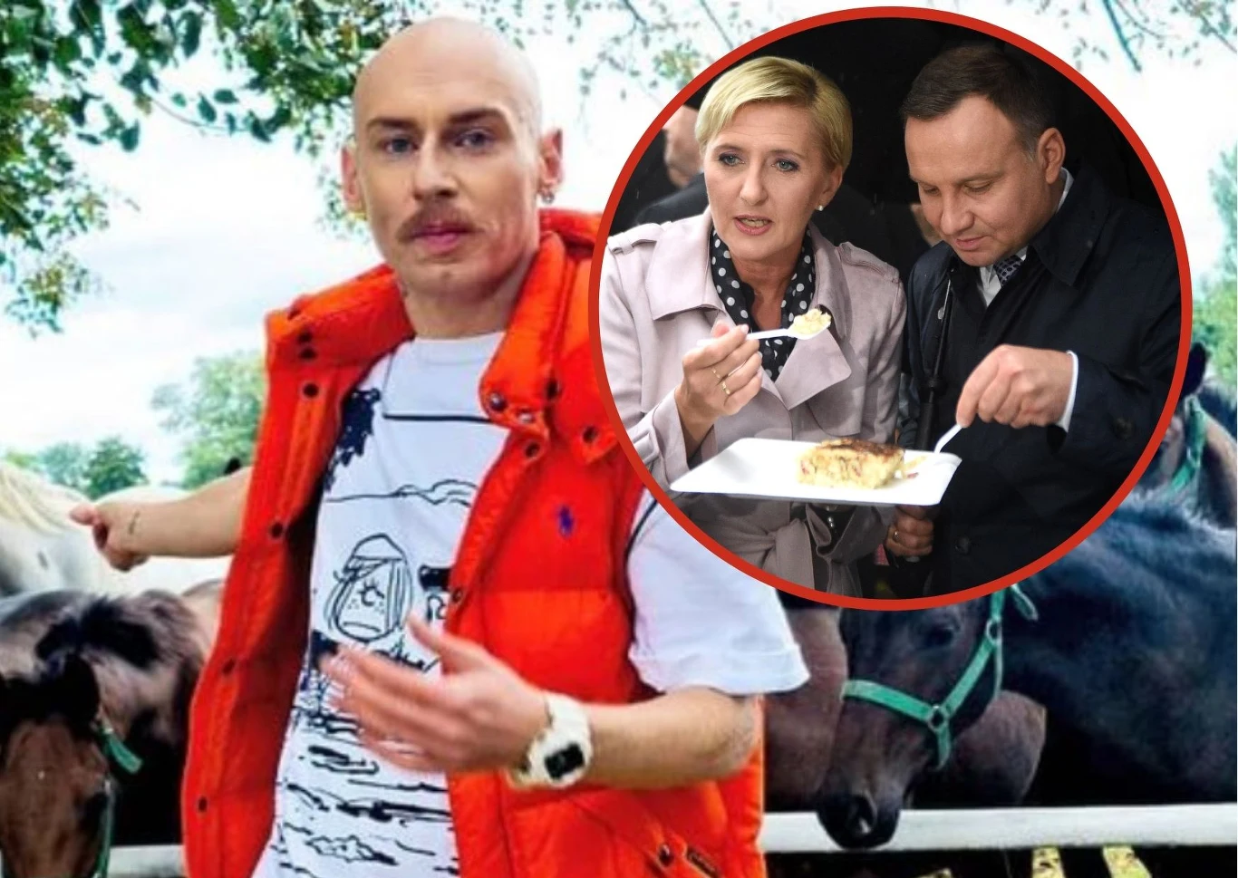 Jacek Szawioła (fot. Instagram/jacek.szawiola), Agata i Andrzej Dudowie Jacek Szawioła (fot. Instagram/jacek.szawiola), Agata i Andrzej Dudowie