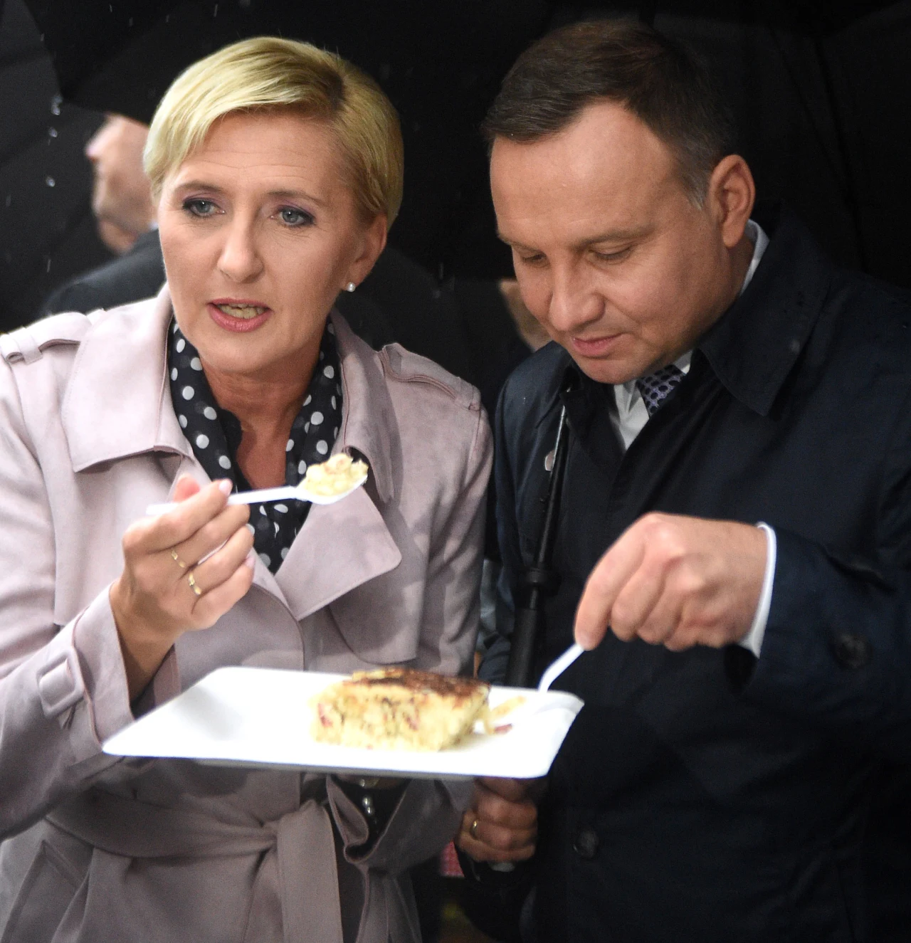 Agata Kornhauser-Duda i Andrzej Duda Agata Kornhauser-Duda i Andrzej Duda