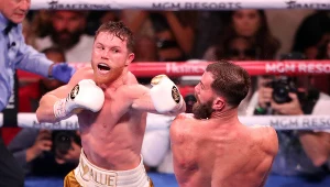 Saul Alvarez (z lewej)