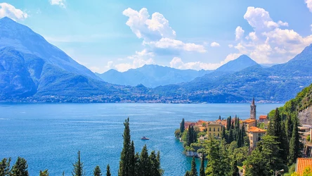 Jezioro Como znajduje się w regionie Lombardia we Włoszech 