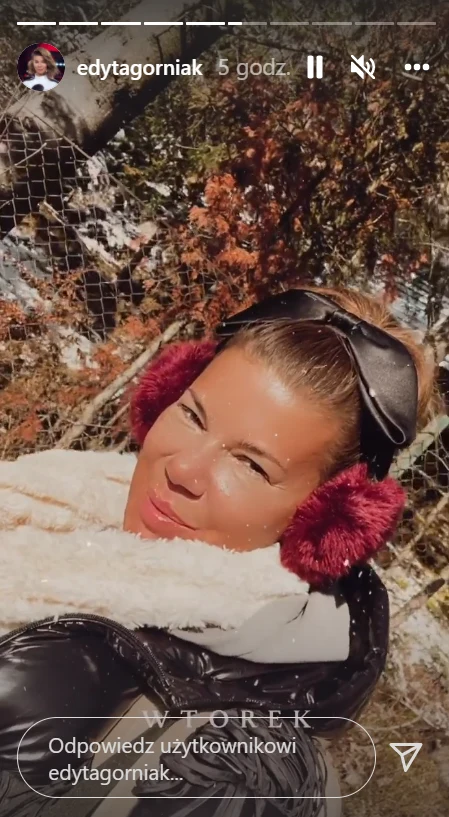 Edyta Górniak pokazuje zimę w górach fot. Instagram (instagram.com/edytagorniak) Edyta Górniak pokazuje zimę w górach fot. Instagram (instagram.com/edytagorniak)