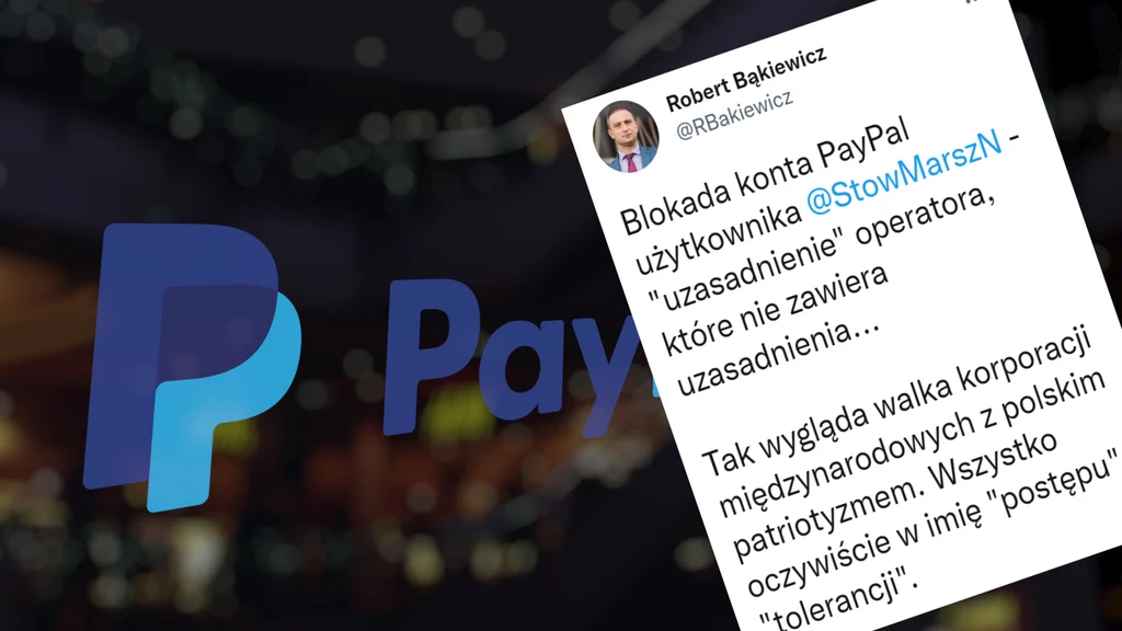 PayPal zamroził środki na koncie stowarzyszenia Marsz Niepodległości