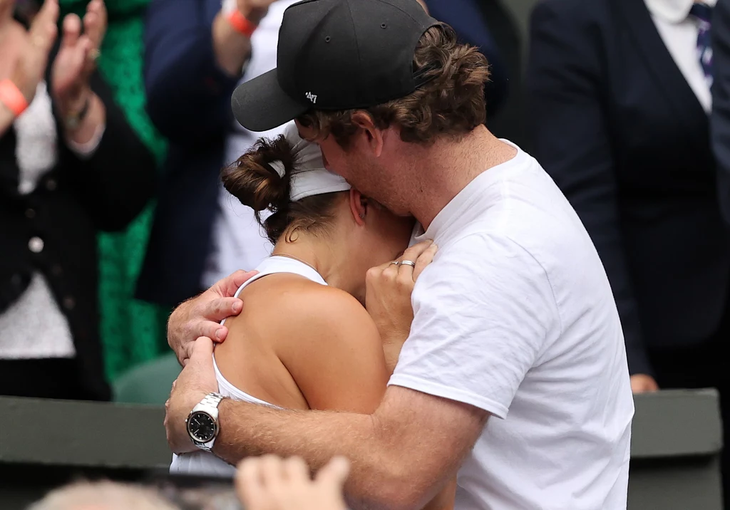 Ashleigh Barty i jej narzeczony, Garry Kissick Ashleigh Barty i jej narzeczony, Garry Kissick
