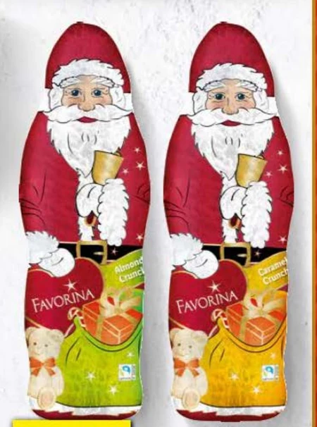 Mikołaj z czekolady Favorina