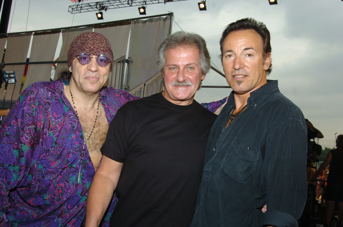 Steven Van Zandt, Pete Best i Bruce Springsteen w 2006 roku