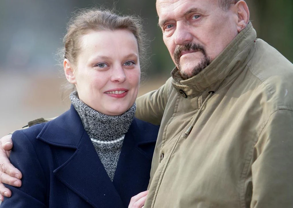 Ryszard Filipski zmarł 22 października 2021 roku. Na zdjęciu z partnerką Lusią Ogińską