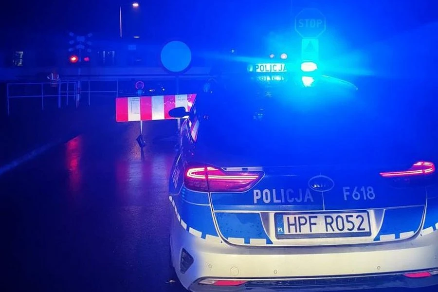 Kobieta zignorowała znak zakazu ruchu