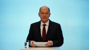 Przyszły kanclerz Niemiec Olaf Scholz z SPD