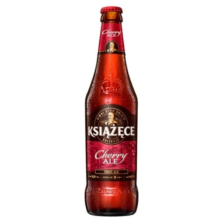 Książęce Cherry Ale Piwo 500 ml promocja Delikatesy Centrum Ding.pl