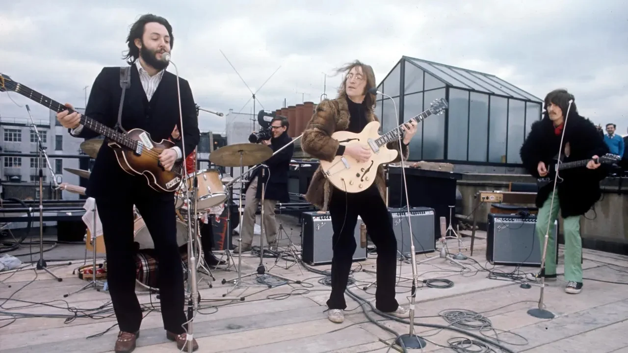 Kadr z "The Beatles: Get Back" Kadr z "The Beatles: Get Back"