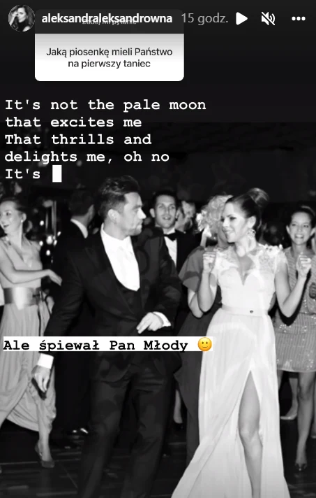 Aleksandra Kwaśniewska i Kuba Badach https://www.instagram.com/aleksandraleksandrowna/