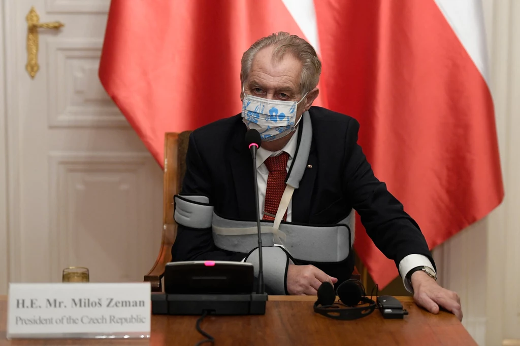 Milosz Zeman wrócił do szpitala