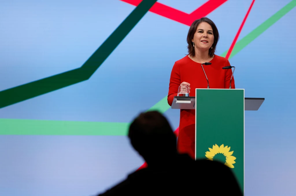 Współprzewodnicząca Zielonych Annalena Baerbock, kandydatka na szefową niemieckiej dyplomacji Współprzewodnicząca Zielonych Annalena Baerbock, kandydatka na szefową niemieckiej dyplomacji