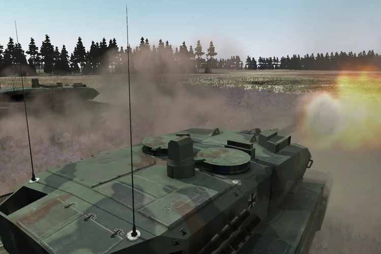 Symulatory wojskowe przypominają gry komputerowe / Rheinmetall AG Symulatory wojskowe przypominają gry komputerowe / Rheinmetall AG