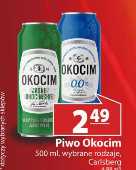 Piwo Okocim