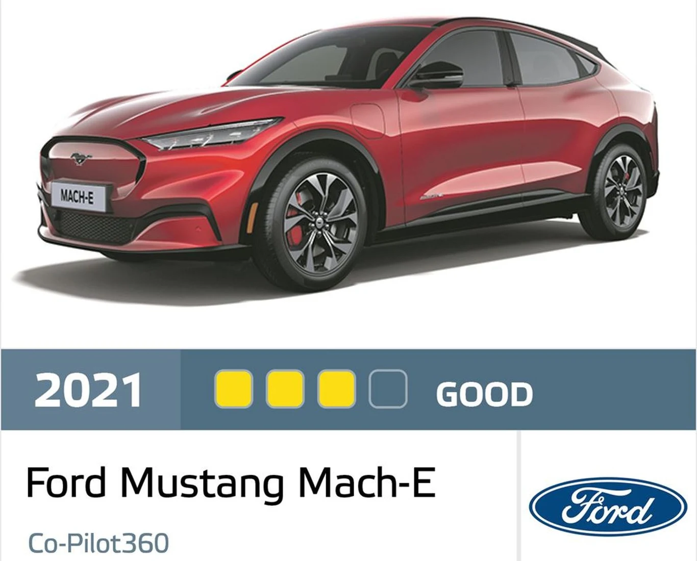 Nowy Ford Mustang Mach-E uzyskał dobre noty Nowy Ford Mustang Mach-E uzyskał dobre noty