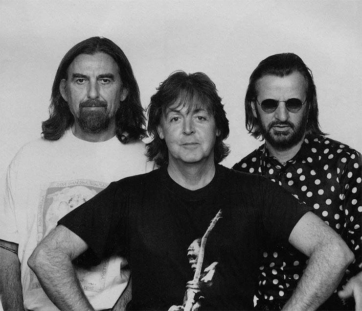 Trzech Beatlesów w 1995 roku