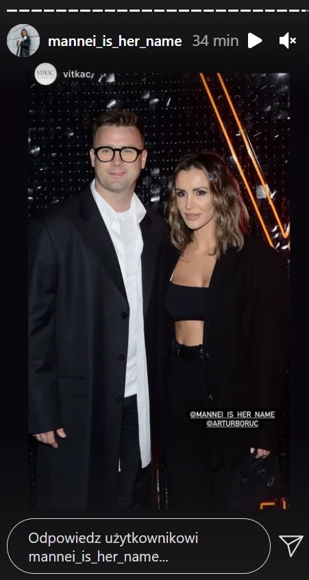 Sara Mannei-Boruc i Artur Boruc: www.instagram.com/mannei_is_her_name/