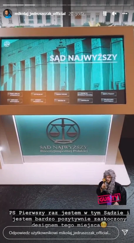 Mikołaj Jędruszczak na Instagramie @mikolaj_jedruszczak_official Mikołaj Jędruszczak na Instagramie @mikolaj_jedruszczak_official