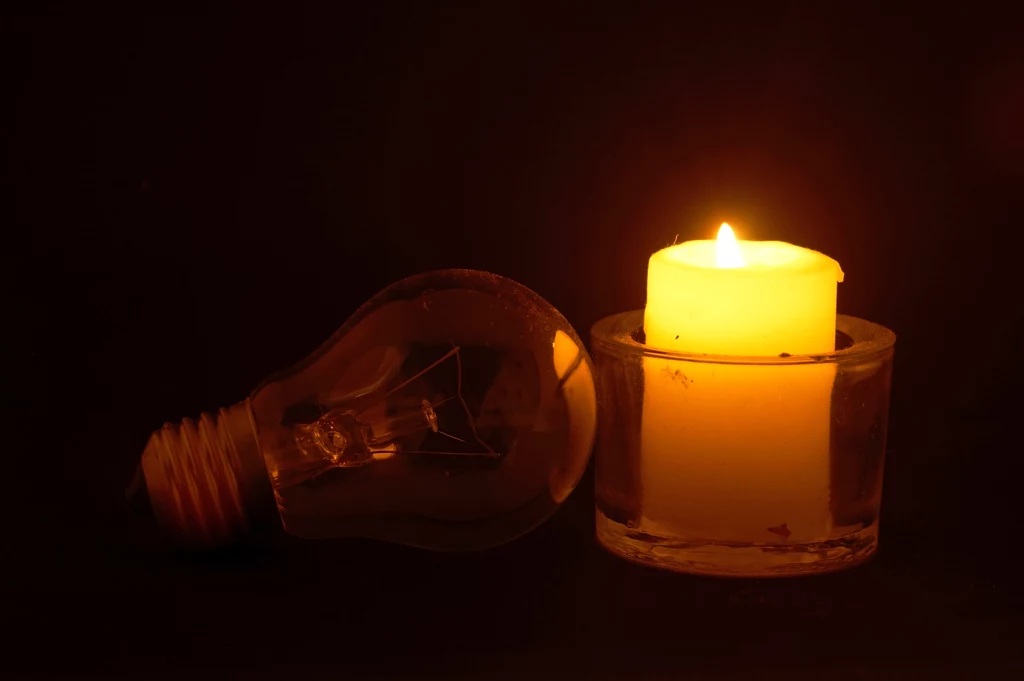 Brak prądu oznacza brak światła, wody i ogrzewania
