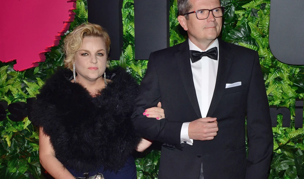 Katarzyna Bosacka z mężem