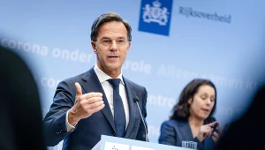 Premier Holandii Mark Rutte 