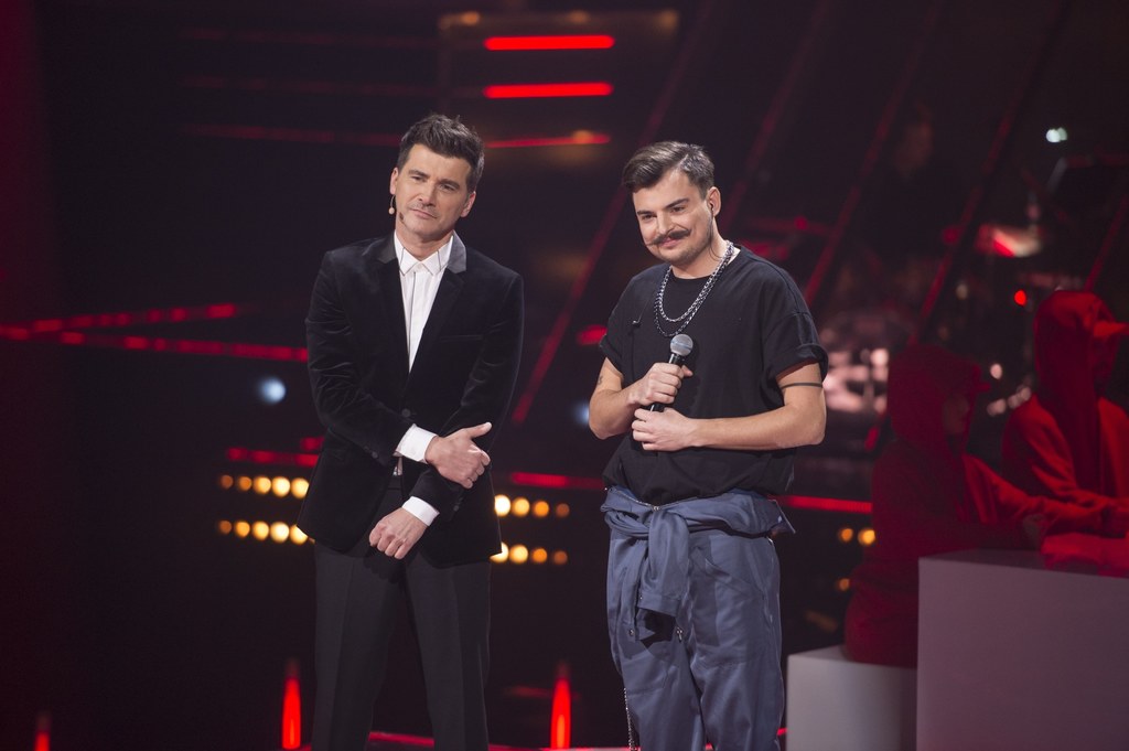 Tomasz Kammel i Wiktor Dyduła w "The Voice of Poland"