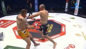 Mario Żgela (z prawej) znokautował Adama Kowalskiego