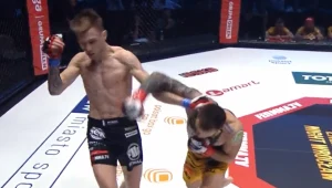 Mariusz Joniak (z prawej) szybko znokautował Lukáša Chotěnovsky'ego