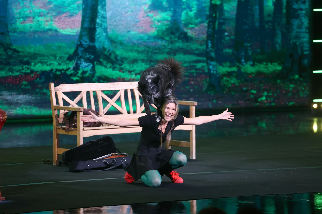 Jagoda Piec i Stefan zaprezentowali niesamowitą więź między człowiekiem a psem.