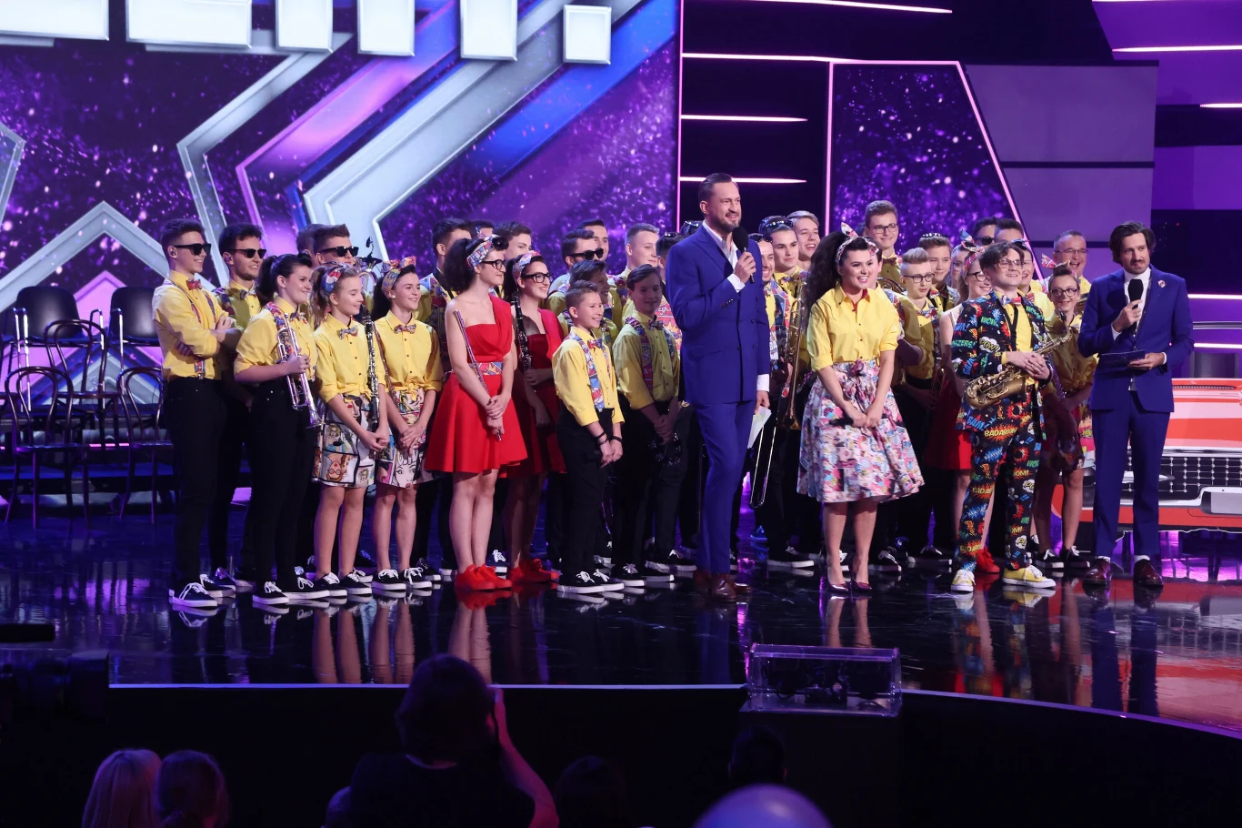 Orkiestra Baczków była jedynym muzycznym elementem finału