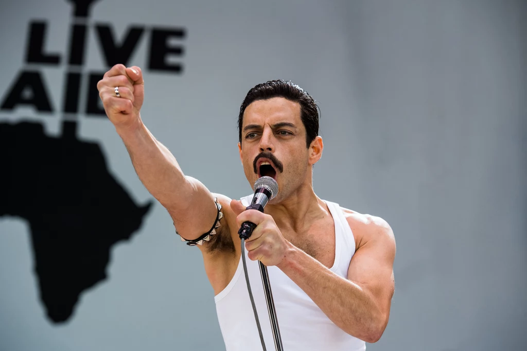 Rami Malek jako Freddie Mercury w filmie "Bohemian Rhapsody"