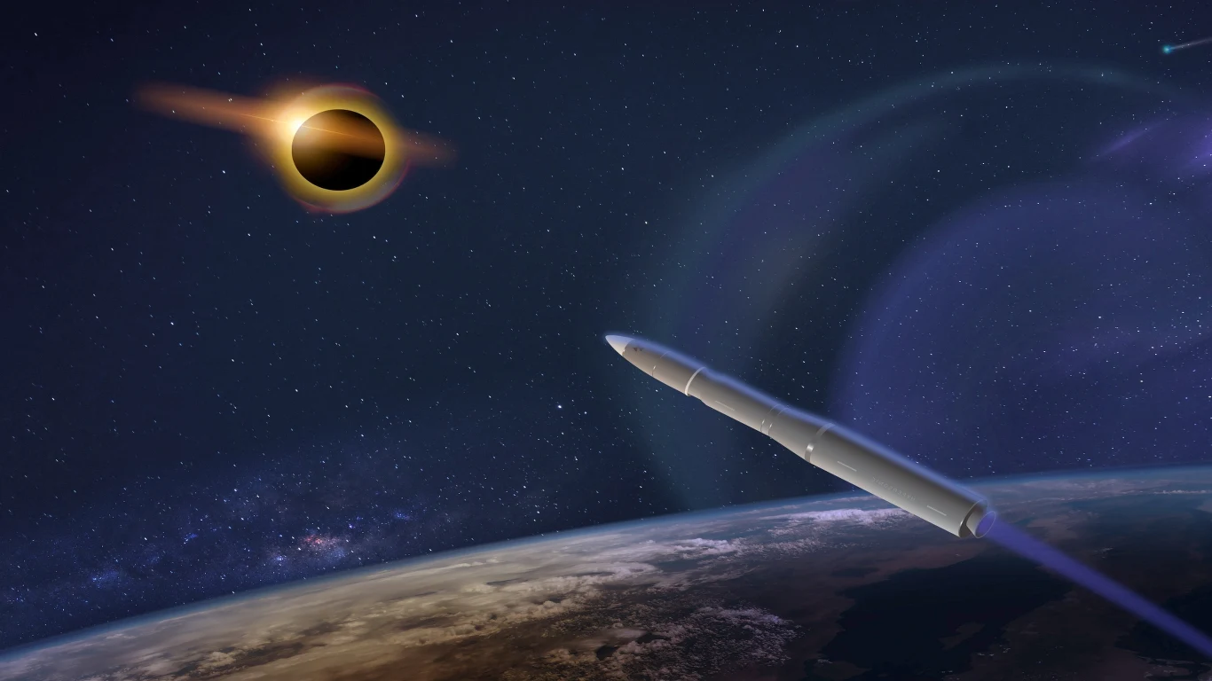 Broń hipersoniczna w locie Broń hipersoniczna w locie