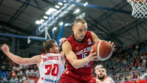 Jakub Garbacz (z lewej) i kompania przegrali z Niemcami w drugim meczu eliminacji MŚ.