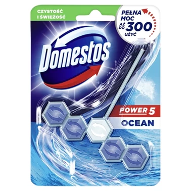 Domestos Power 5 Ocean Kostka toaletowa 55 g - 2